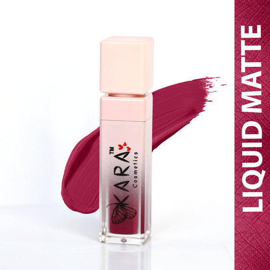 GEORGEOUS- Deep Pink Velvet Matte High-Pigmented Liquid Lipstick