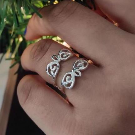 1,20 Karat Champagnerbrauner und weißer Diamantring-Enhancer-Wrap