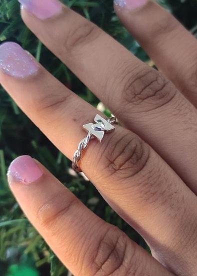 BTS Love Yourself Ring- 925 Sterling Silver- BTS Army Inspired Ring- Promise Ring- Bridal Ring